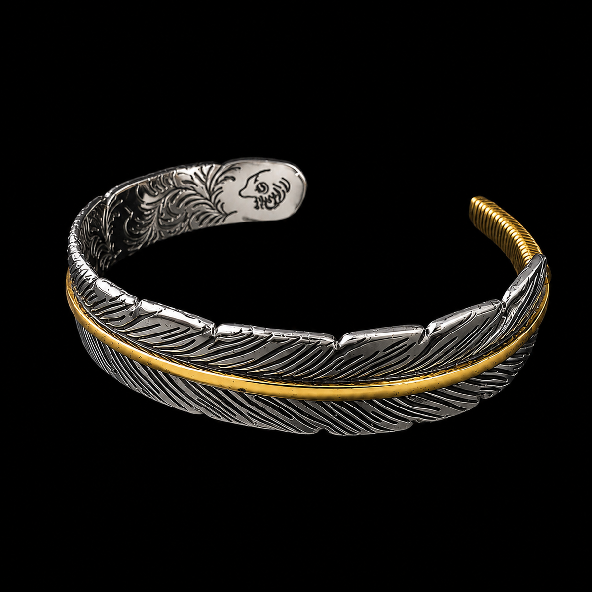 Brazalete Pluma Imperial Bicolor