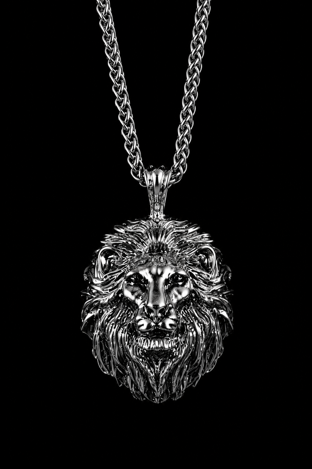 Collar León Imperial de Acero Inoxidable