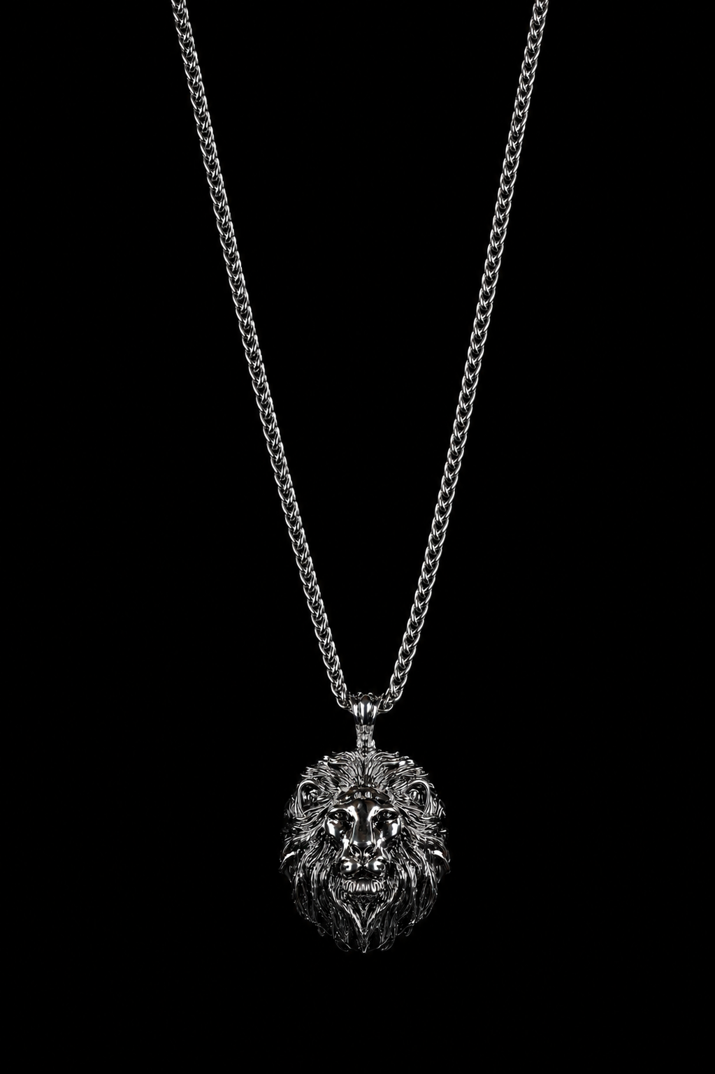 Collar León Imperial de Acero Inoxidable