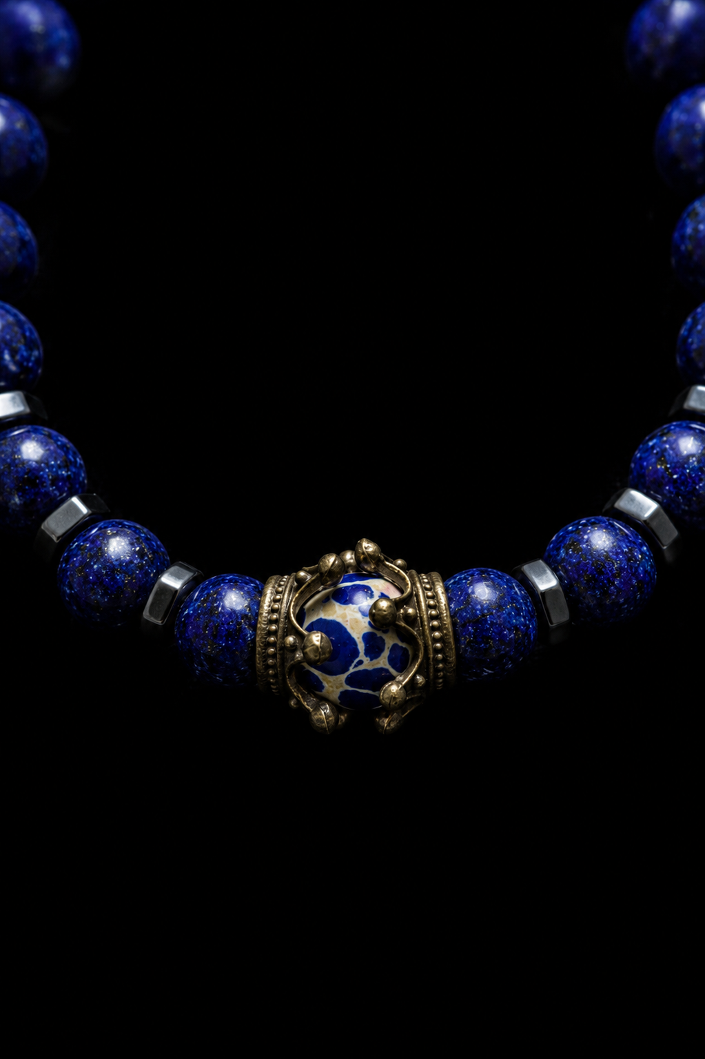Pulsera de Lapislázuli Imperial para Hombre